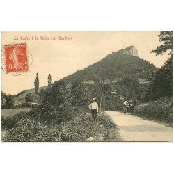 carte postale ancienne 21 LA COMBE à la Vieille près de Bouilland 1912