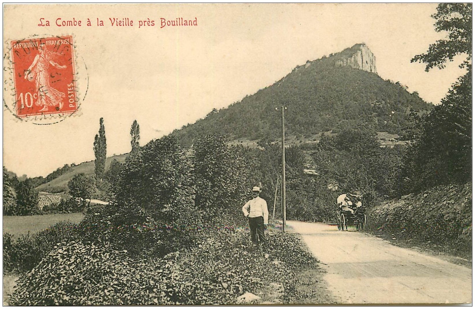 21 LA COMBE à la Vieille près de Bouilland 1912