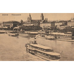 MAINZ. Rheinansicht 1919