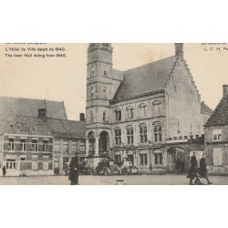 LOOS. L'Hôtel de Ville pendant la Guerre de 1914