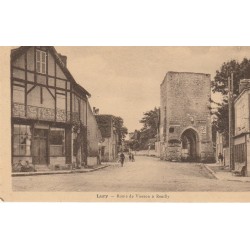 18 LURY SUR ARNON. Route de Vierzon à Reuilly 1933