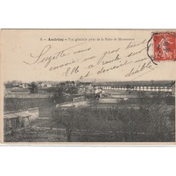 78 ANDRESY. Vue générale prise de la Halte de Maurecourt 1909