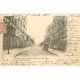 5 cpa 93 NOISY-LE-SEC. Rue Forge, Bd République 1902, le Marché, rue Brément et Carrières
