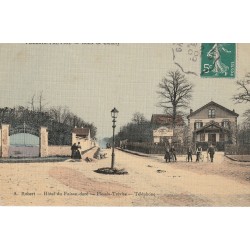 94 PLESSIS-TREVISE. Café Pension de famille Route de Coeuilly et le Chalet du Parc 1910
