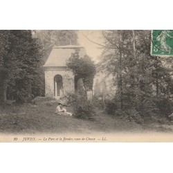 91 JUVISY. Le Parc et le Rendez-vous de Chasse animés 1913