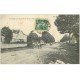 carte postale ancienne 21 PAGNY-LE-CHATEAU. Avenue de la Gare animée 1913