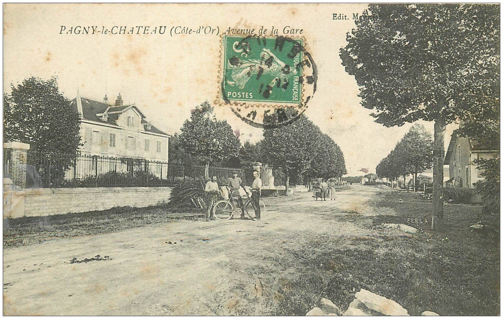 Carte Postale Ancienne Oybin Gare (Allemagne) 1914 – édition Originale