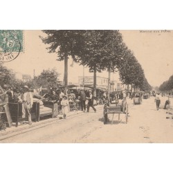 93 SAINT OUEN. Le Marché aux Puces 1907
