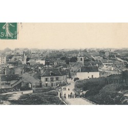 93 BAGNOLET. Vue générale prise de la rue de Montreuil devenue rue Lénine vers 1910