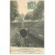 carte postale ancienne 21 POUILLY-EN-AUXOIX. Tunnel Canal de Bourgogne 1905. Voie électrique du Remorqueur