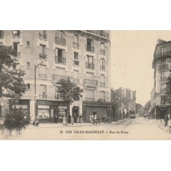 93 BAGNOLET-LES LILAS. Pâtisserie et Boucherie rue de Noisy 1914