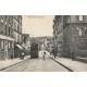 93 BAGNOLET. Tramway rue de Vincennes 1919 devenue rue Robespierre...