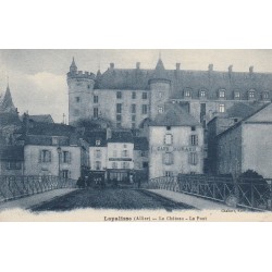 03 LAPALISSE. Le Château, le Pont et Café Morand