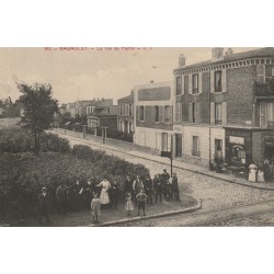 93 BAGNOLET. Restaurant à " l'Arrivée des Tramways " rue de Pantin 1909