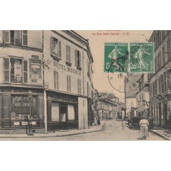 93 BAGNOLET. Epicerie, Hôtel, Tabac au 8 rue Sadi Carnot coin rue J.Jaurès 1913