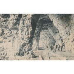 93 BAGNOLET. Intérieur des Carrières à plâtre vers 1906