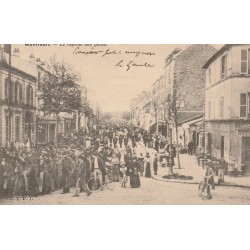 93 MONTREUIL-SOUS-BOIS. Le Marché aux Puces et café " Au Coq sans pareil " 1903