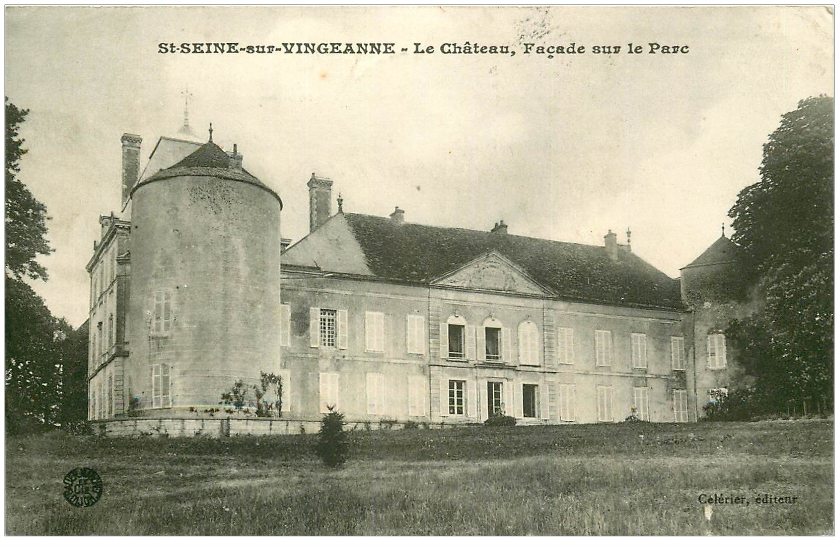 Tirage D'époque Château De Valence, Saint-Haon-le-Vieux – Gravure Vintage 1880, 30,5x23 Cm