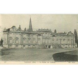 60 VERSIGNY. Façade du Château sur la Pelouse vers 1919