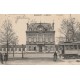 93 BAGNOLET. Tramway électrique "Romainville-Les-Lilas-Bagnolet" devant la Mairie