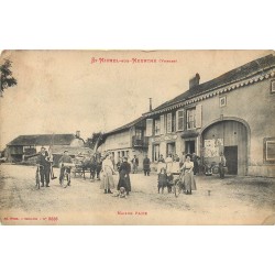 88 SAINT-MICHEL-SUR-MEURTHE. Restaurant Maison Fade 1910
