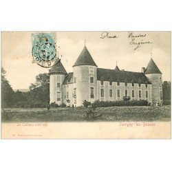 carte postale ancienne 21 SAVIGNY-LES-BEAUNE. Le Château 1904