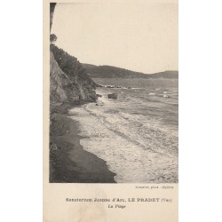 83 LE PRADET. La Plage Sanatorium Jeanne d'Arc