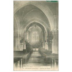 carte postale ancienne 21 SELONGEY. L'Eglise 1908