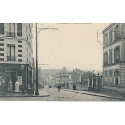 93 BAGNOLET. Café des Cyclistes rue de Vincennes devenue rue Robespierre...