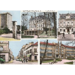 93 BAGNOLET. Cité Préfecture, Château, Mairie, rue Sadi Carnot et Ecole communale