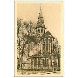 carte postale ancienne 21 SEMUR. Eglise Notre-Dame Abside