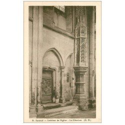 carte postale ancienne 21 SEMUR. Eglise Notre-Dame le Ciborium