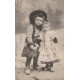 56 QUIBERON. Jeunes Bretons Frère et Soeur 1903