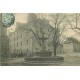 25 BESANCON. Caserne du Génie Place Marulaz avec Fontaine et Militaires 1905
