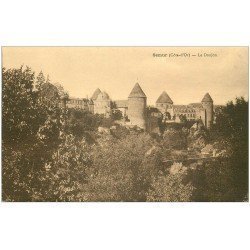 carte postale ancienne 21 SEMUR. Le Donjon