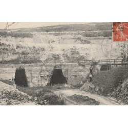 93 BAGNOLET. Les Carrières avec ouvriers 1912