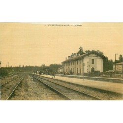 82 CASTELSARRASIN. La Gare.