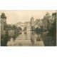 carte postale ancienne 21 SEMUR. Pont Joly et Donjon vu du Caron