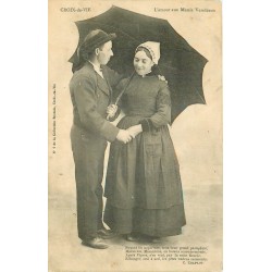 85 CROIX-DE-VIE. L'amour aux Marais Vendéens vers 1900