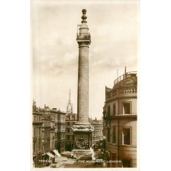 LONDON. The Monument Photo cpa