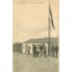 Maroc CAMP BERTEAUX. Les Bureaux de l'Etat-Major militaire avec drapeau 1914