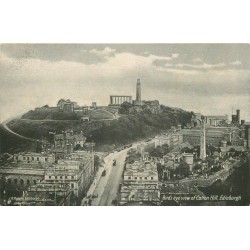 EDINBURGH. Bird's eye view of Calton Hill