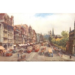Ecosse EDINBURGH. Princes Street West