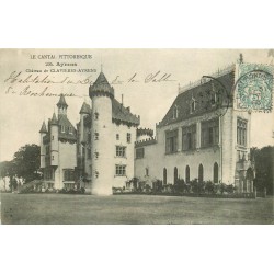 15 AYRENS. Château de Clavières-Ayrens 1906