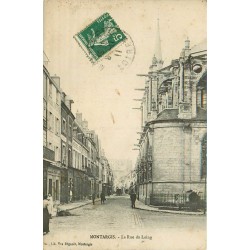45 MONTARGIS. La rue du Loing et commerces 1911