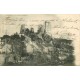 03 HERISSON. Les Ruines du Château et le Village 1904