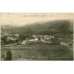 carte postale ancienne 21 VAL-SUZON. Le Village 1923