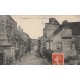 61 PUTANGES. Café Tisot et boucherie sur la Grande Rue 1922