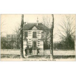 21 VANVEY. Le Château Villa Nelly avec écoliers 1921