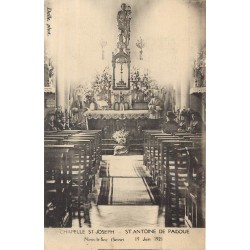 93 NOISY-LE-SEC. Saint-Antoine de Padoue Chapelle Saint-Joseph bien animée